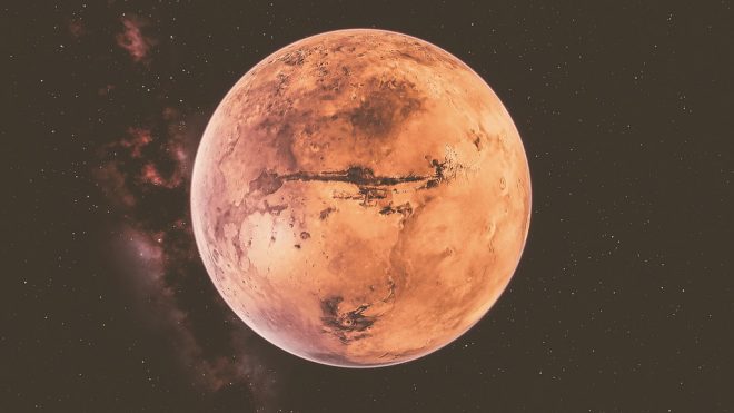 На поверхности Марса обнаружены следы гигантского наводнения
