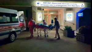 Под Львовом в военном госпитале произошел взрыв во время заправки баллонов кислородом