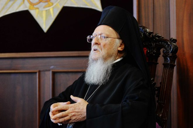 Названа дата визита патриарха Варфоломея в Украину