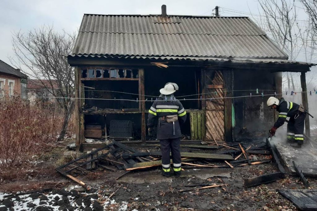 На Харьковщине мужчина сгорел заживо в своем доме