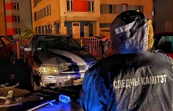 В Беларуси подорвали автомобиль сотрудника милиции (ФОТО)