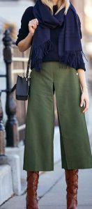 Зимний гардероб: как стильно сочетать укороченные брюки и джинсы