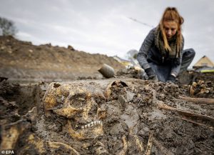 В Нидерландах найдено загадочное средневековое захоронение людей