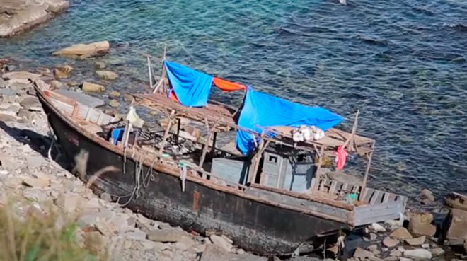 В Японии нашли лодку, пропавшую после цунами в 2011 году