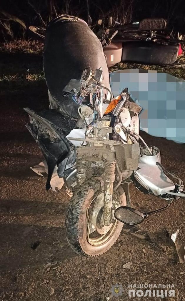 Под Одессой подростки на мотоциклах не поделили дорогу
