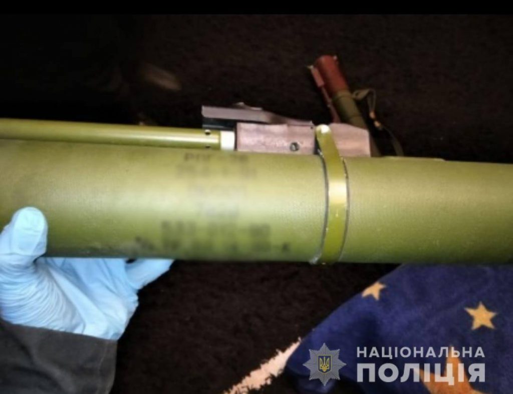 В Киевской области отчим угрожал семье реактивной гранатой