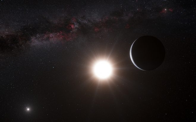 Ближайшая к Солнечной системе звезда способна уничтожить все живое на планетах
