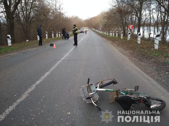Смертельное ДТП в Запорожской области: легковушка сбила велосипедистку