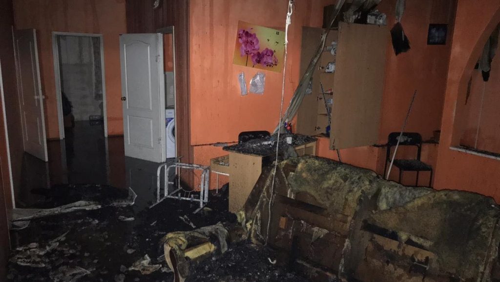 Пожар в доме престарелых: скончался еще один жилец