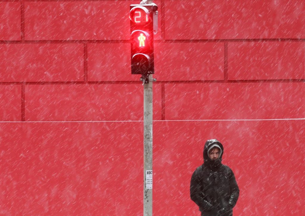 Сегодня в Киеве ожидается сильный снегопад