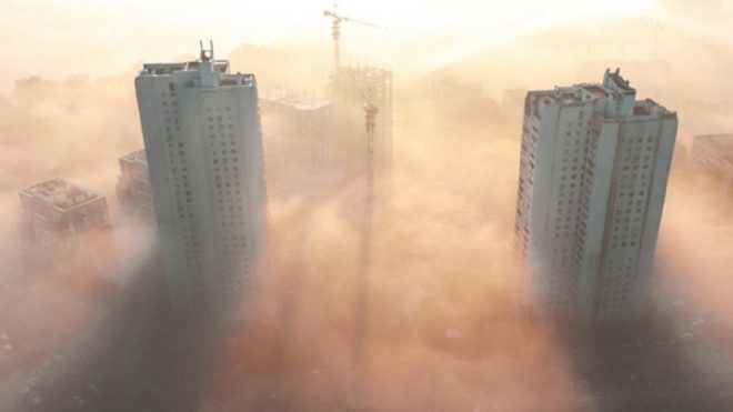 Из-за погоды в Киеве стал грязным воздух