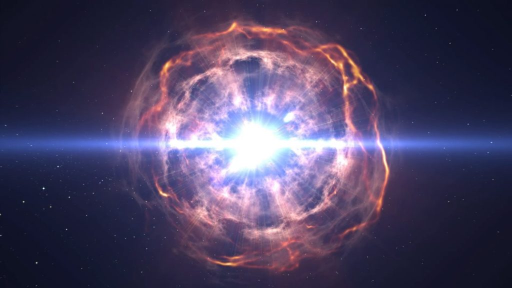 Землю накрыл мощный взрыв из другой галактики