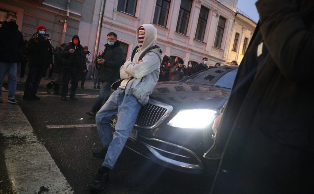 В Санкт-Петербурге возбудили уголовное дело из-за блокировки дорог во время акций протеста