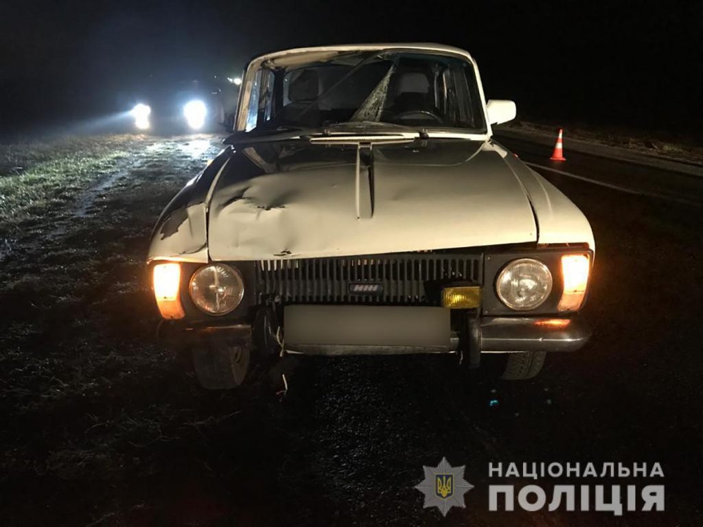 В  Запорожье «Москвич» насмерть сбил пешехода
