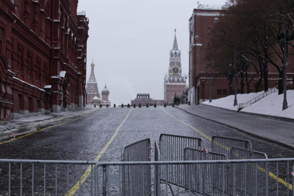 В Москве закрыли Красную площадь