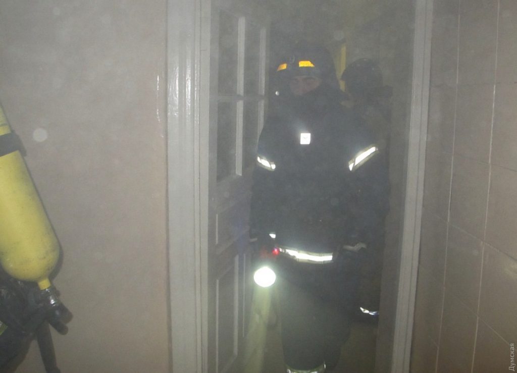 В «ковидном» отделении одесской больницы произошел пожар  