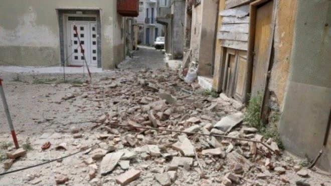 Возле греческого острова произошло землетрясение
