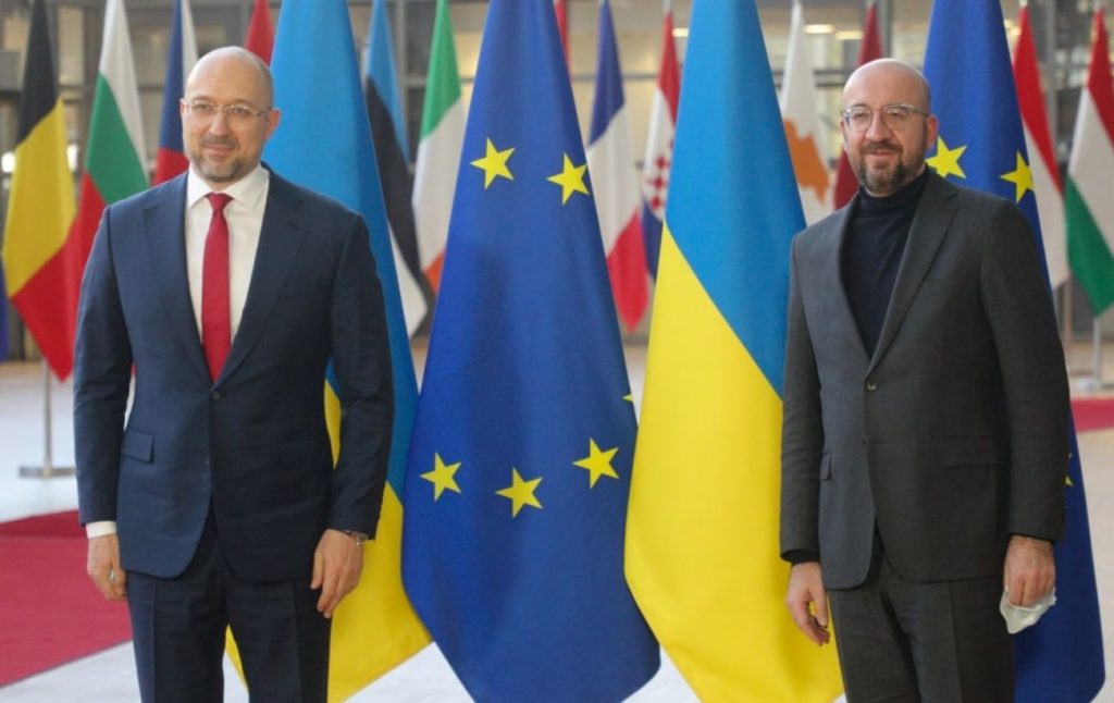 Шмыгаль и президент Евросовета обсудили ассоциацию Украины с ЕС