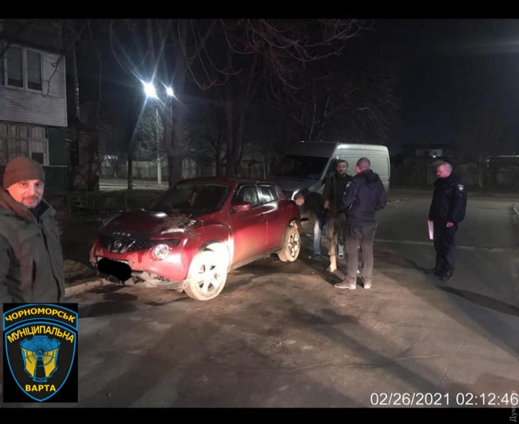В Одесской области ночью задержали двух поджигателей авто