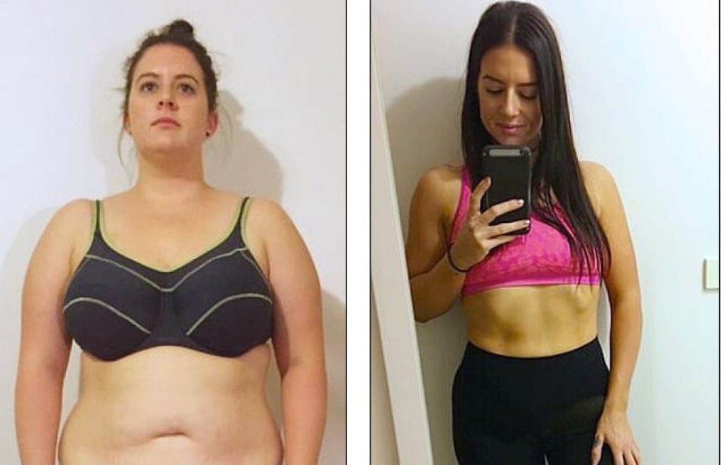 Женщина сбросила половину веса: секрет похудения