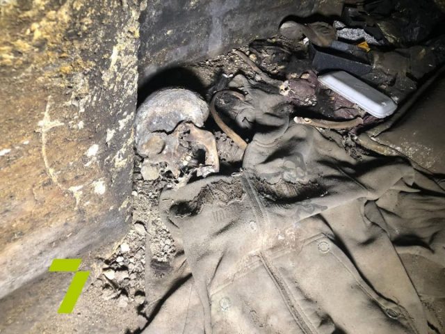 В катакомбах Одессы нашли скелетированные останки человека