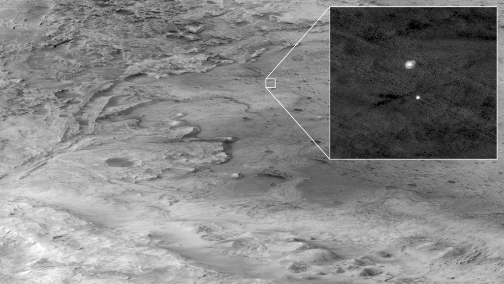 В НАСА показали первые снимки от планетохода Perseverance