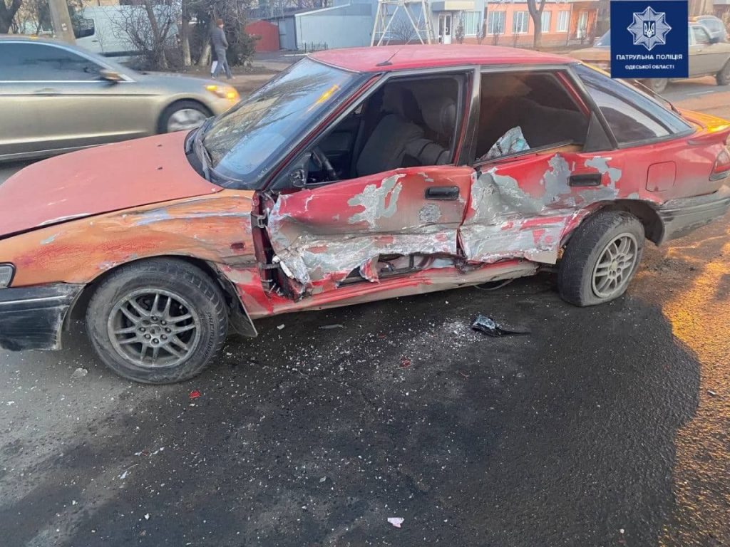 В Одессе в результате ДТП с Toyota пострадал ребенок