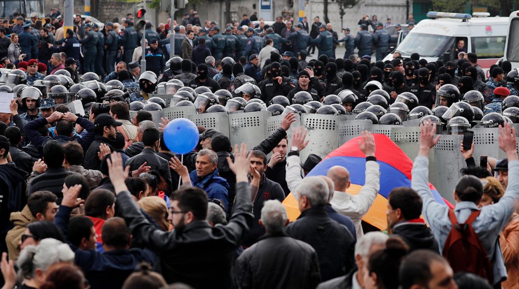 В Ереване на 1 марта запланировано 3 митинга