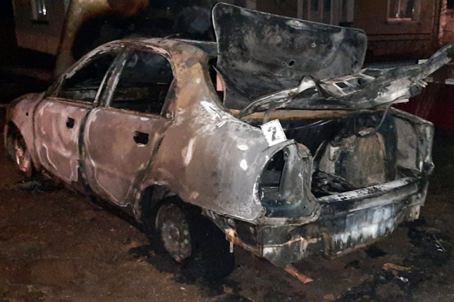 Житель Хмельницкой области поджег автомобиль бывшей жены