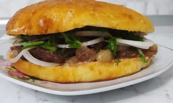 Рецепт дня: узбекский бургер