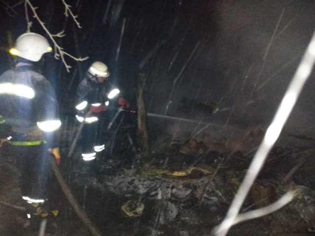 Под Харьковом в пожаре сгорели 160 кур-бройлеров