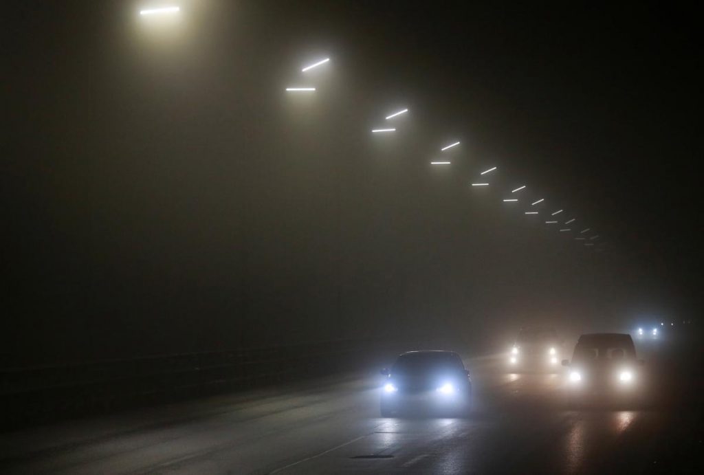 Киевлян предупредили о густом тумане