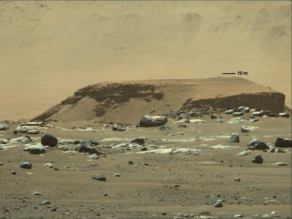 Perseverance проехал первые пять метров по поверхности Марса