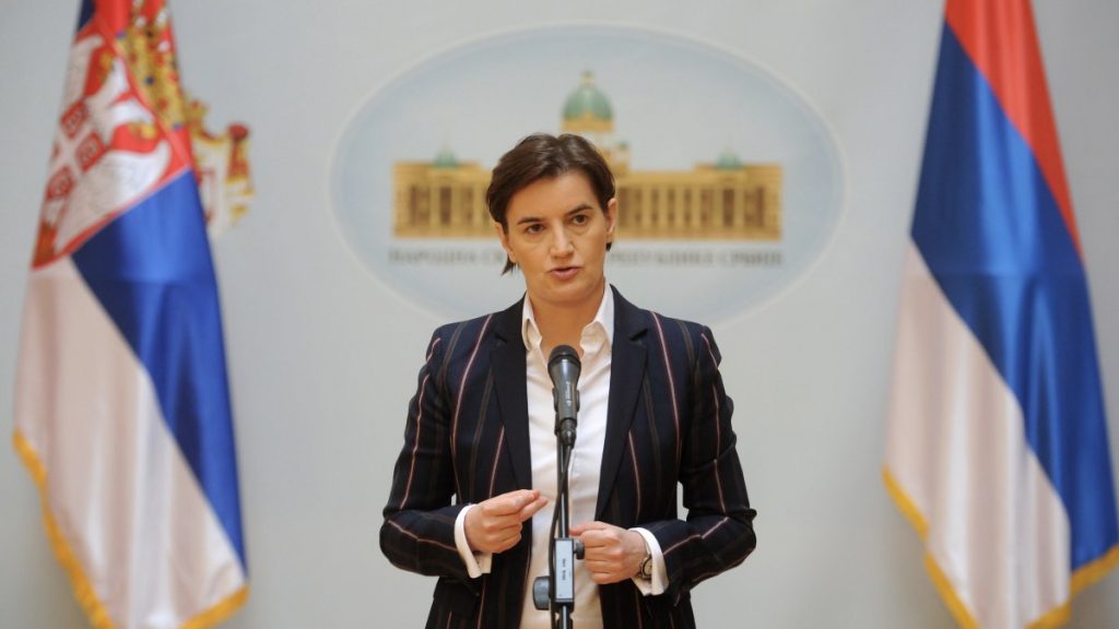 Премьер-министр Сербии заявила о попытке государственного переворота