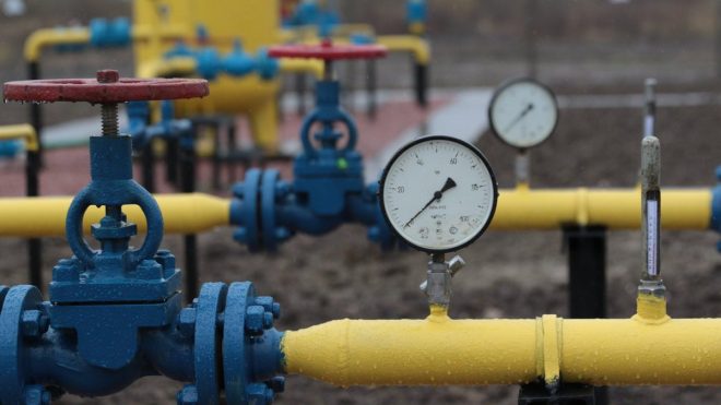 Запасы газа в хранилищах Украины рекордно сократились