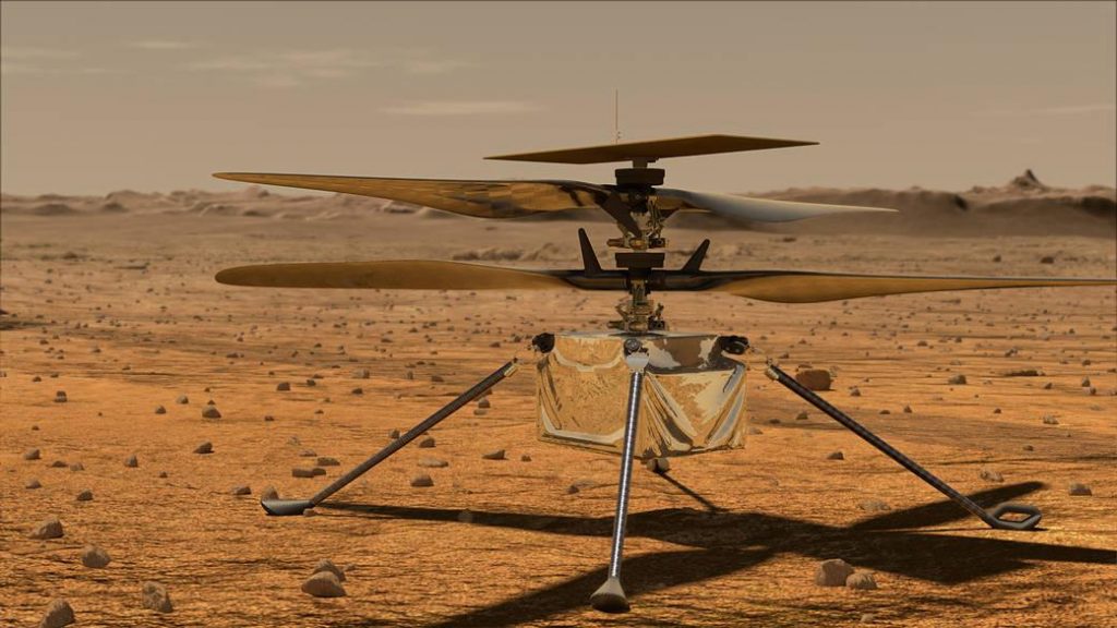 В NASA определились с датой пуска вертолета на Марсе