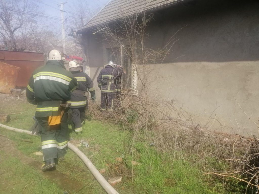 В Одесской области при пожаре погиб пенсионер