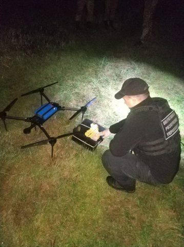 Пограничники перехватили дрон с контрабандой на Закарпатье