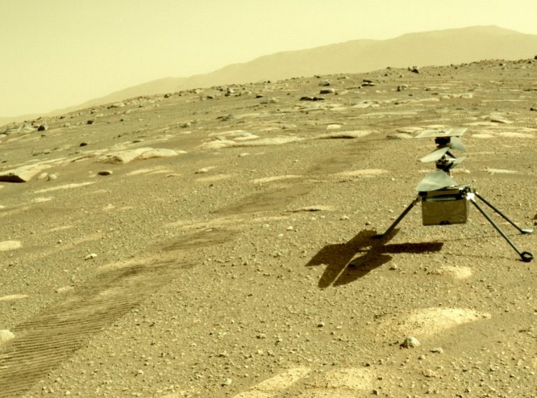 На Марсе испытают дрона с марсохода Perseverance