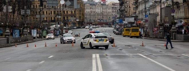 В воскресенье в центре Киева ограничат движение транспорта