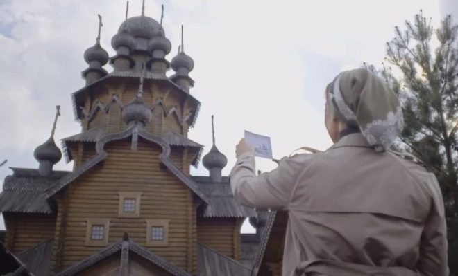 Оксана Марченко в фильме «Паломница» показала уникальный Всехсвятский скит Святогорской лавры