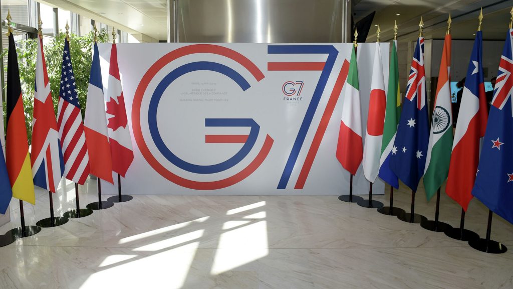 Обнародована повестка заседания G7 в Лондоне