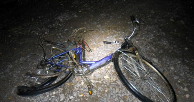 В Донецкой области спасатель насмерть сбил велосипедиста
