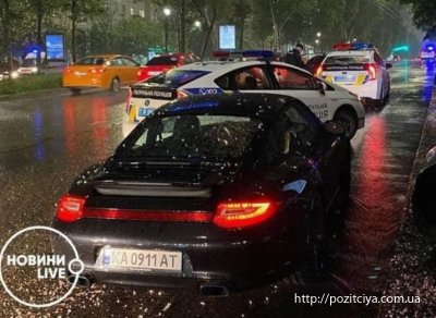 На Печесрке в Киеве остановили Porsche с пьяным экс-игрок донецкого «Шахтера»