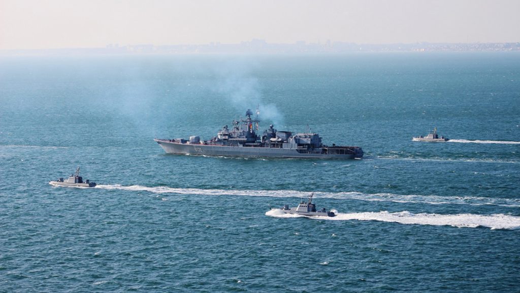 Военные Украины и США провели учения в Черном море