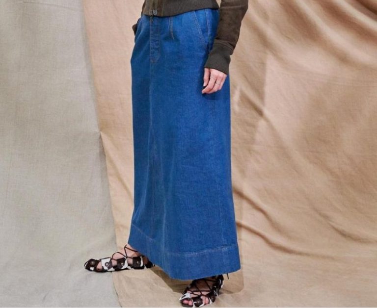 Названы самые модные джинсовые юбки