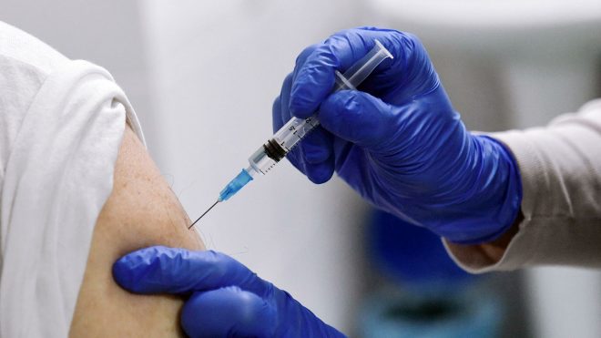 От COVID за сутки вакцинировались менее 40 тысяч украинцев