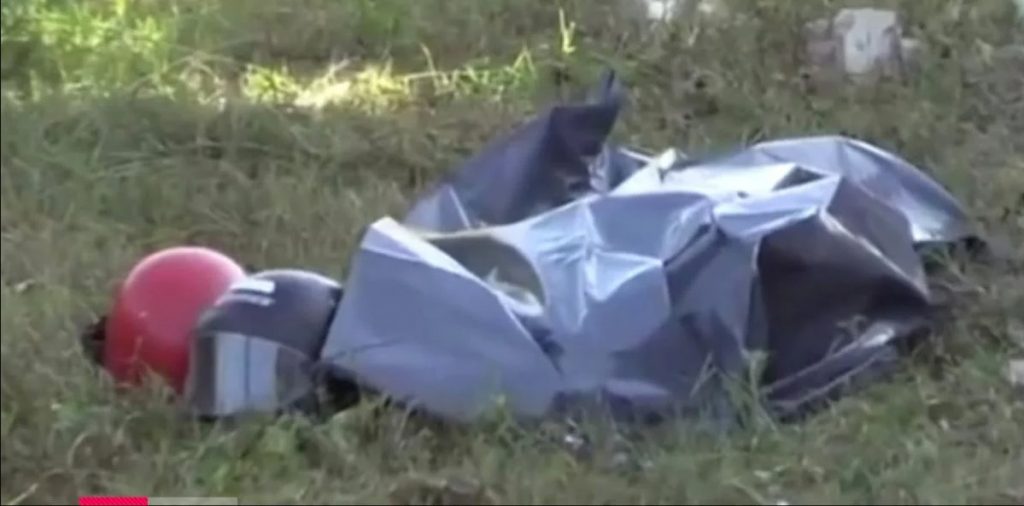Мотоциклиста уложили в мешок для трупов, где он ожил (ФОТО)