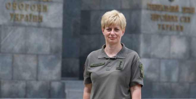 В Украине женщина впервые возглавила одно из командований ВСУ (ФОТО)