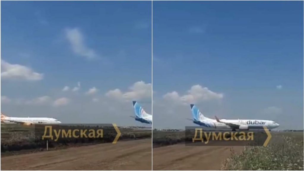 Пилот из ОАЭ спровоцировал самолетную пробку в аэропорту Одессы (ВИДЕО)